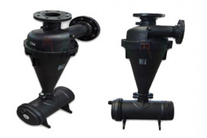 hydro cyclone filter hydro cyclone filter isolated on white background